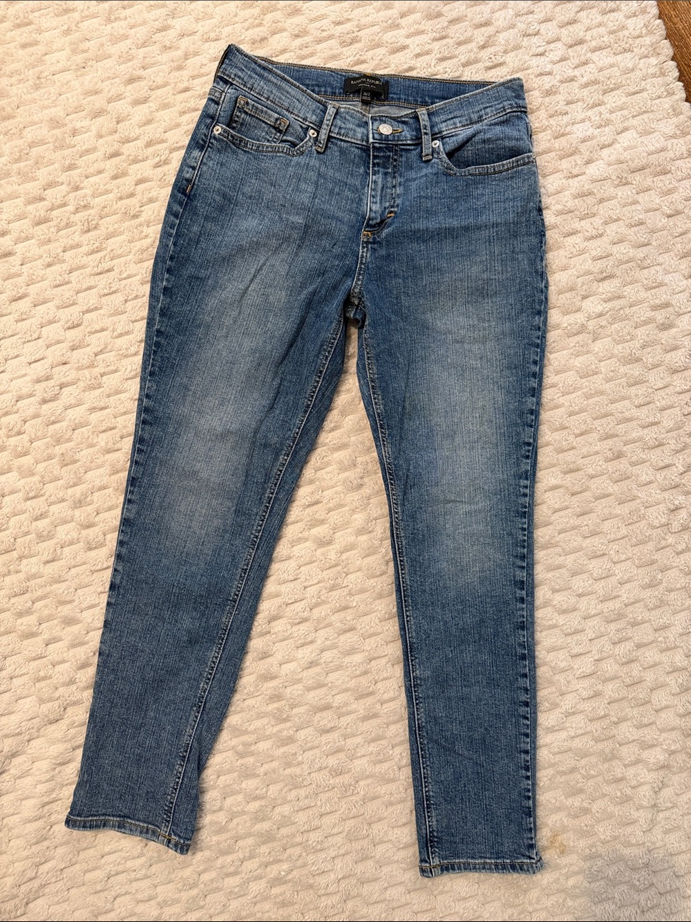 Banana Republic Girlfriend Jeans Medium Wash Size 26/2